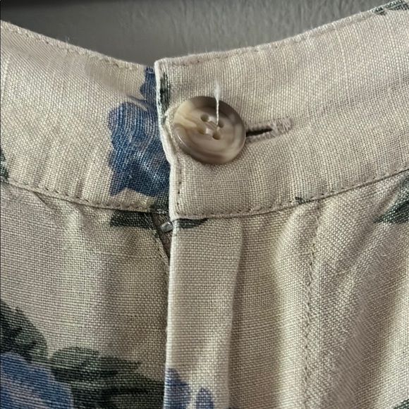 Vintage Floral High-Waisted Pants - Picture 3 of 7